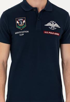 Erkek Lacivert Polo Yaka Tişört - 50270856003