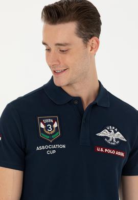 Erkek Lacivert Polo Yaka Tişört - 50270856003