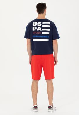 Erkek Kırmızı Örme Şort - 50263256070