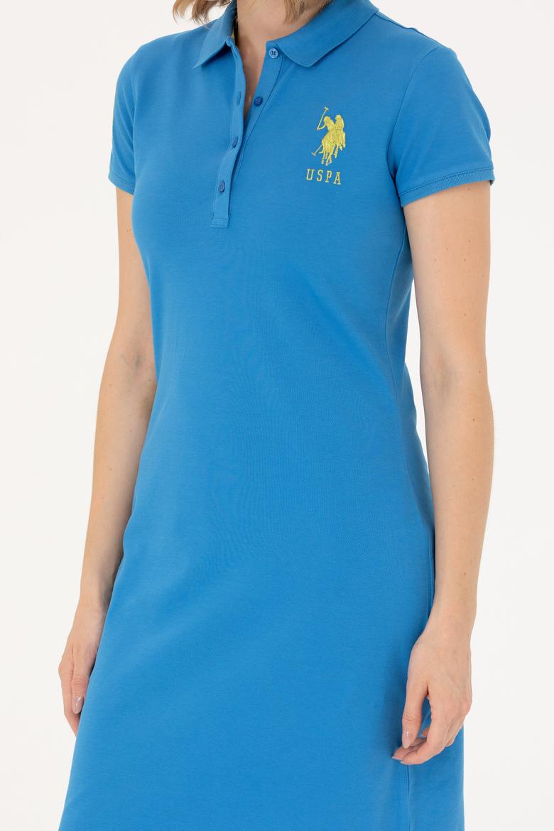 Kadın Saks Örme Elbise - 50262697172