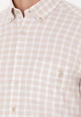 Erkek Kareli Taş Gömlek - 50264415027