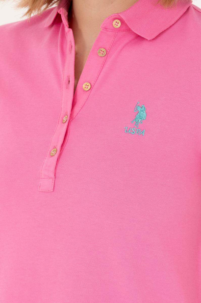 Kadın Pembe Örme Elbise