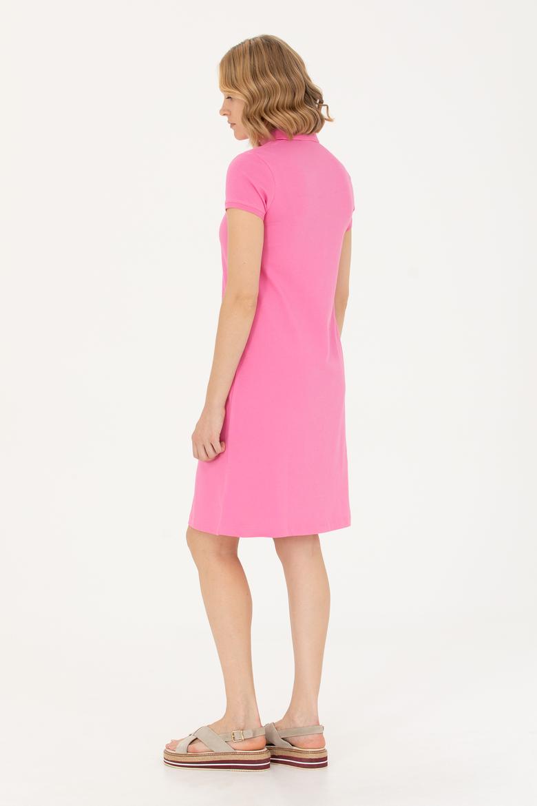 Kadın Pembe Örme Elbise - 50262672046