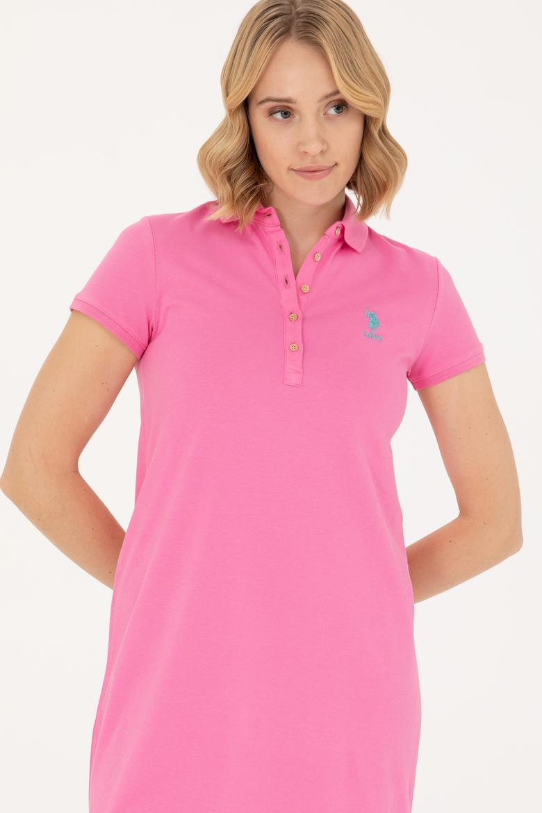 Kadın Pembe Örme Elbise - 50262672046