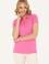 Kadın Pembe Basic Polo Yaka Tişört