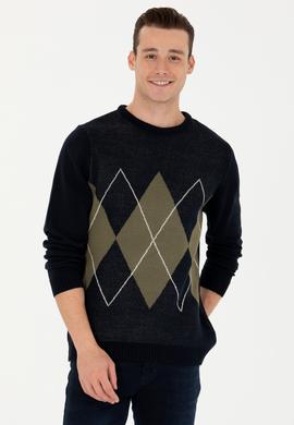 Erkek Lacivert Kazak - 50272105001