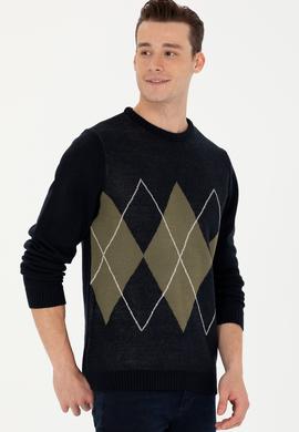 Erkek Lacivert Kazak - 50272105001