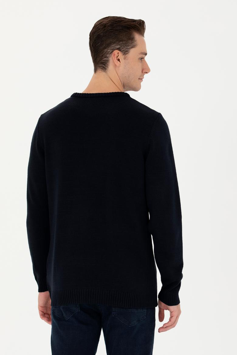 Erkek Lacivert Kazak - 50272105001