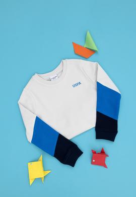 Erkek Çocuk Taş Bisiklet Yaka Sweatshirt - 50274452003