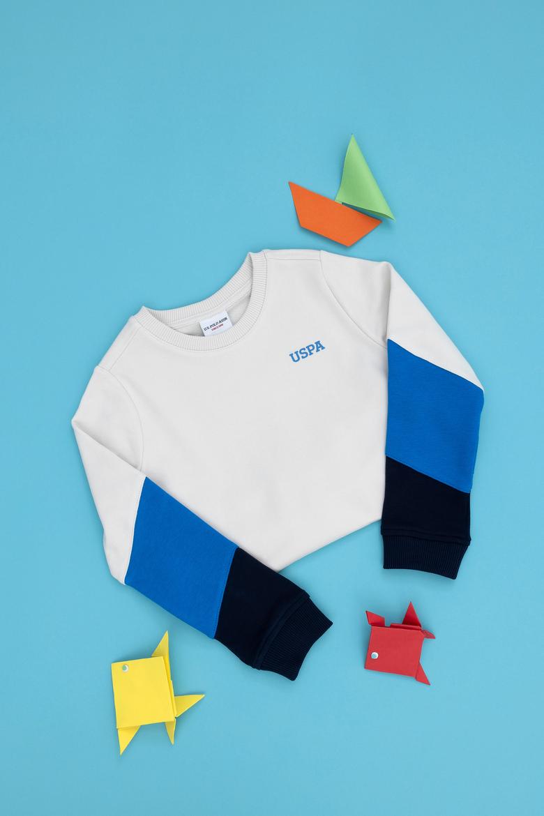 Erkek Çocuk Taş Bisiklet Yaka Sweatshirt - 50274452003