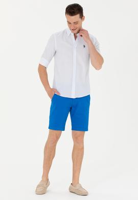 Erkek Saks Dokuma Şort - 50263898036