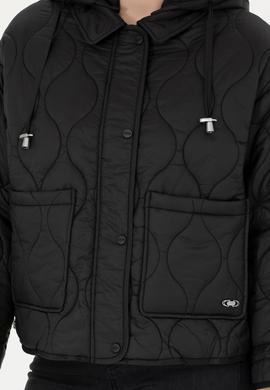 Kadın Siyah Mont - 50271335020