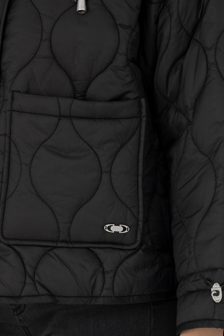 Kadın Siyah Mont - 50271335020