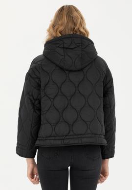 Kadın Siyah Mont - 50271335020