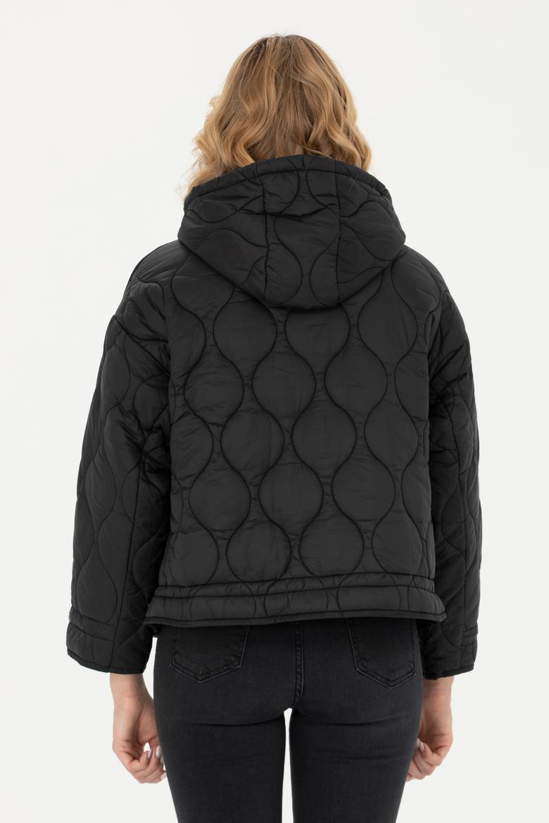 Kadın Siyah Mont - 50271335020