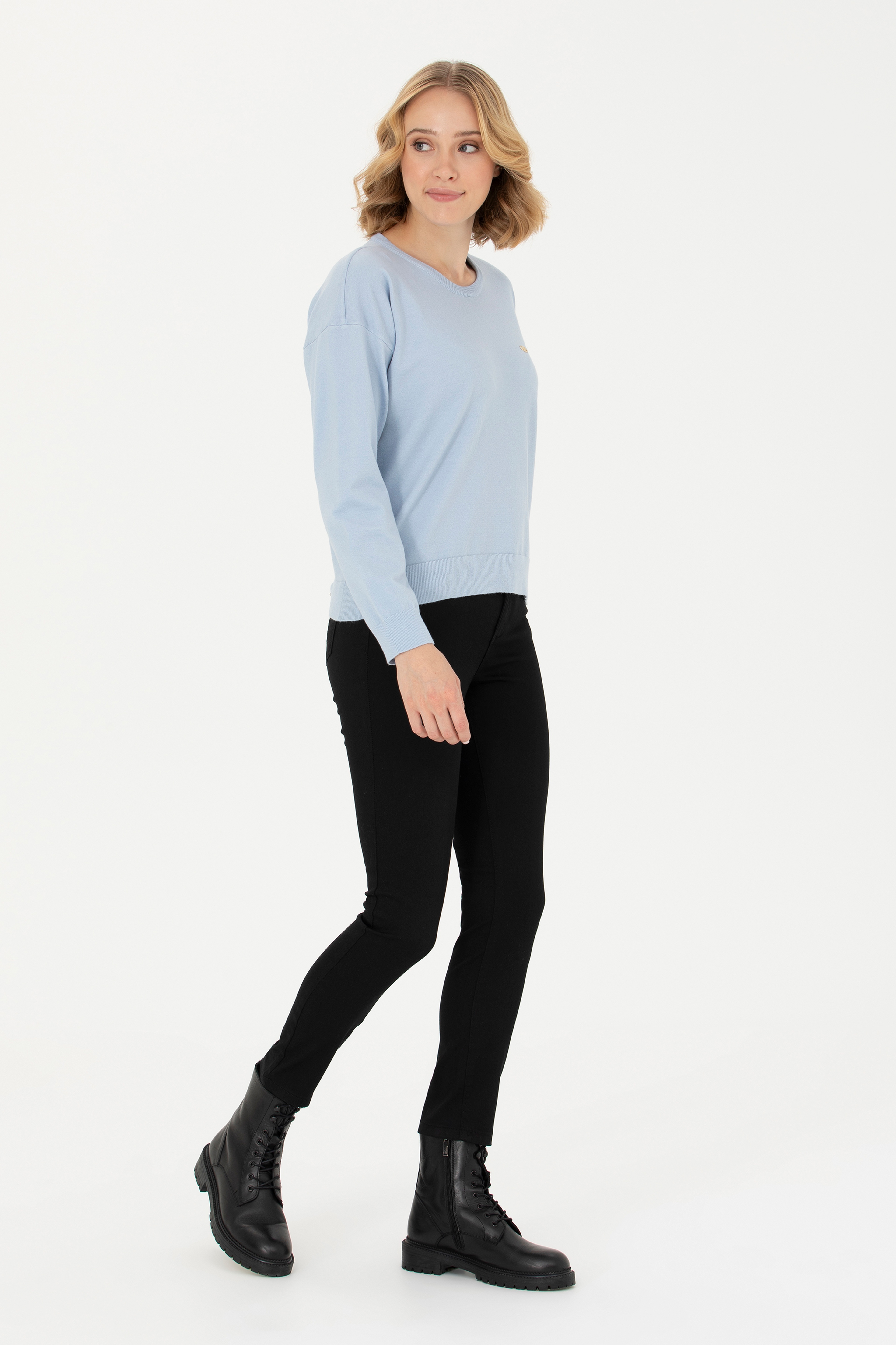 Kadın Siyah Pantolon - Image 3