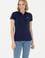 Kadın Lacivert Polo Yaka Tişört