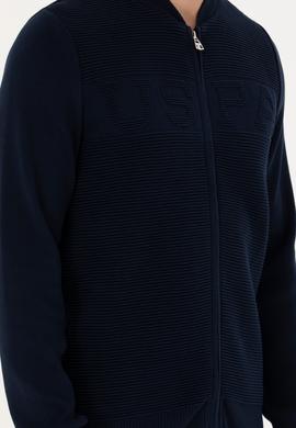 Erkek Lacivert Triko Hırka - 50271034010