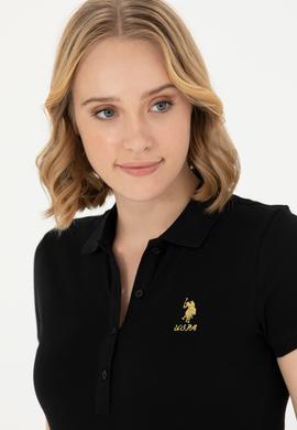 Kadın Siyah Basic Tişört - 50262694041