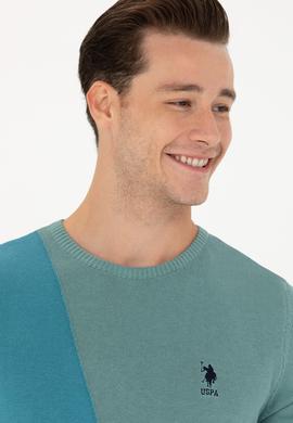 Erkek Petrol Kazak - 50272108010