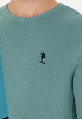 Erkek Petrol Kazak - 50272108010