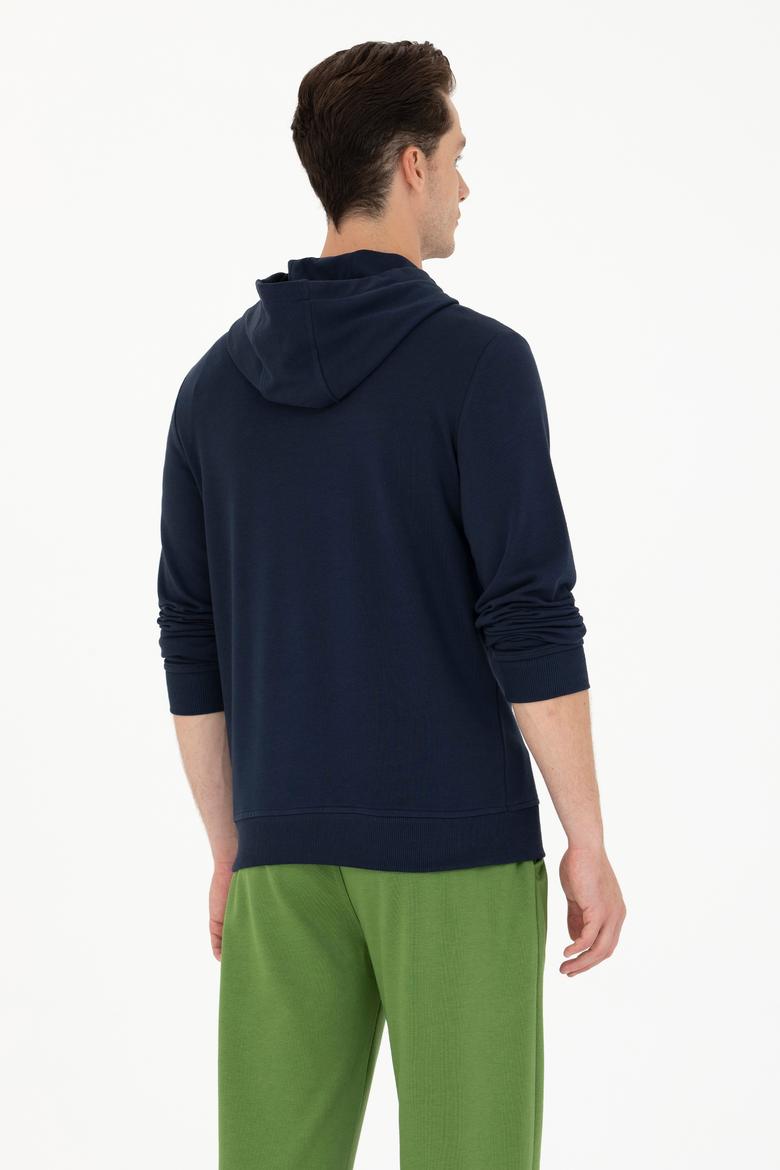 Erkek Lacivert Sweatshirt - 50276407066
