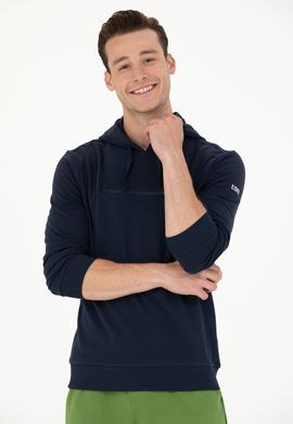 Erkek Lacivert Sweatshirt - 50276407066