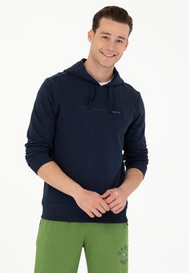 Erkek Lacivert Sweatshirt - 50276407066
