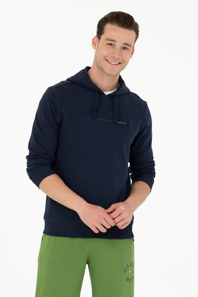 Erkek Lacivert Sweatshirt