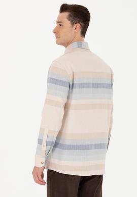 Erkek Camel Uzun Kollu Gömlek - 50279442014