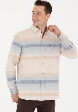 Erkek Camel Uzun Kollu Gömlek - 50279442014