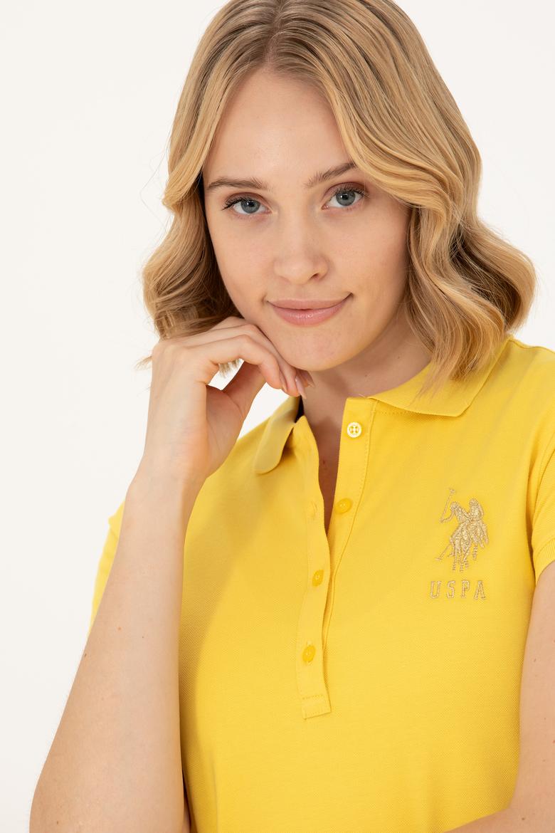 Kadın Sarı Örme Elbise - 50262696110