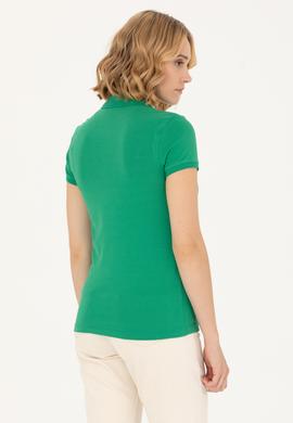 Kadın Yeşil Basic Tişört - 50262698232