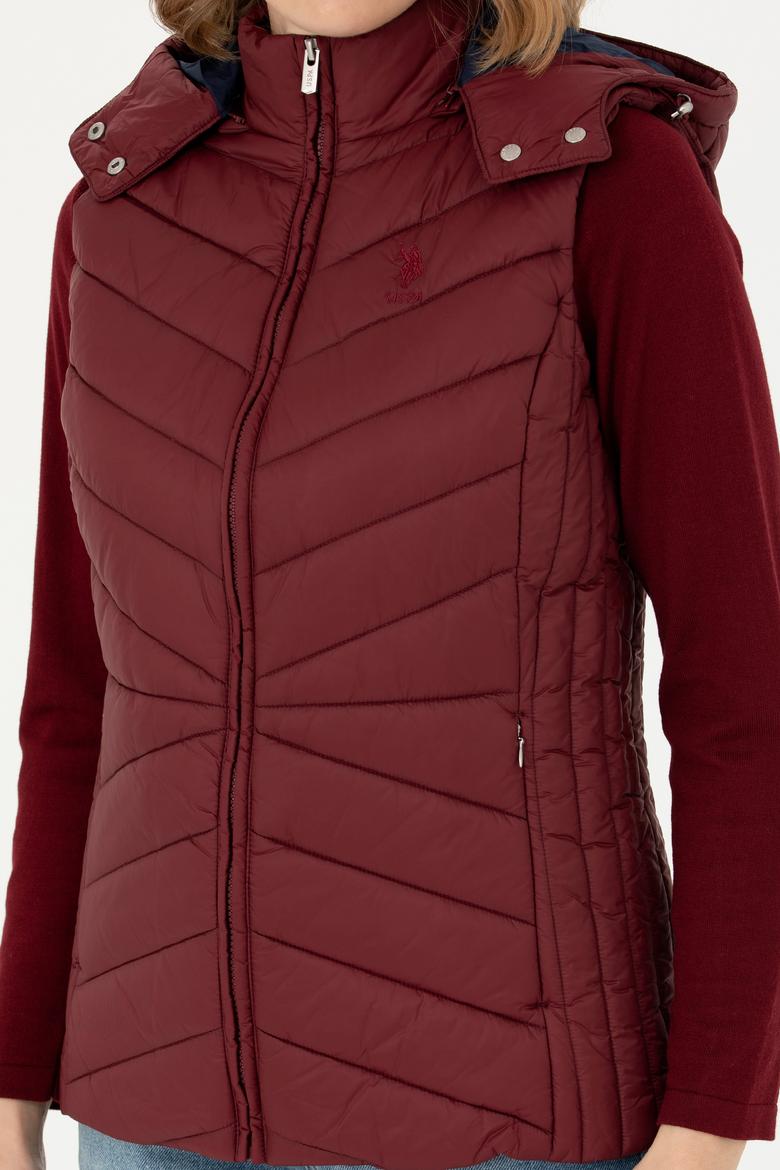 Kadın Bordo Yelek - 50269101057