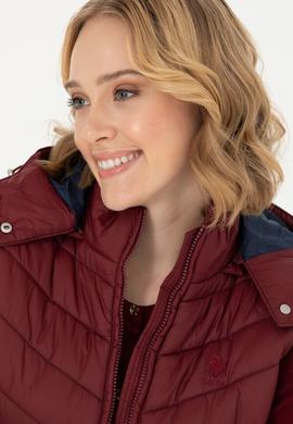 Kadın Bordo Yelek - 50269101058