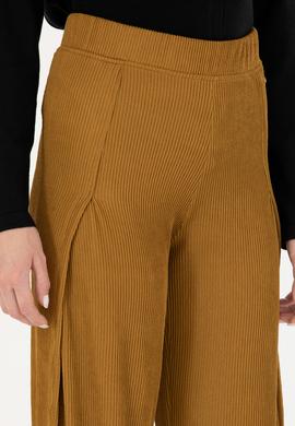 Kadın Açık Haki Örme Pantolon - 50273353002