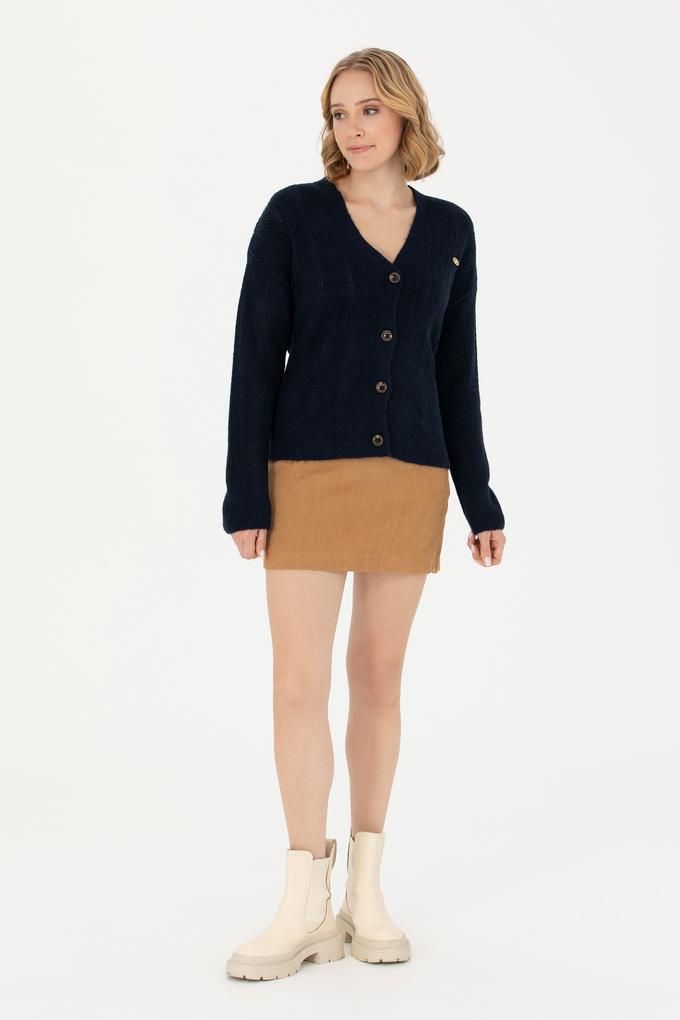 Kadın Camel Dokuma Etek