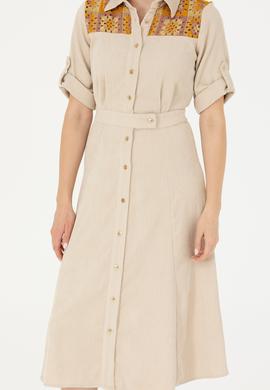 Kadın Kum Dokuma Elbise - 50271117039