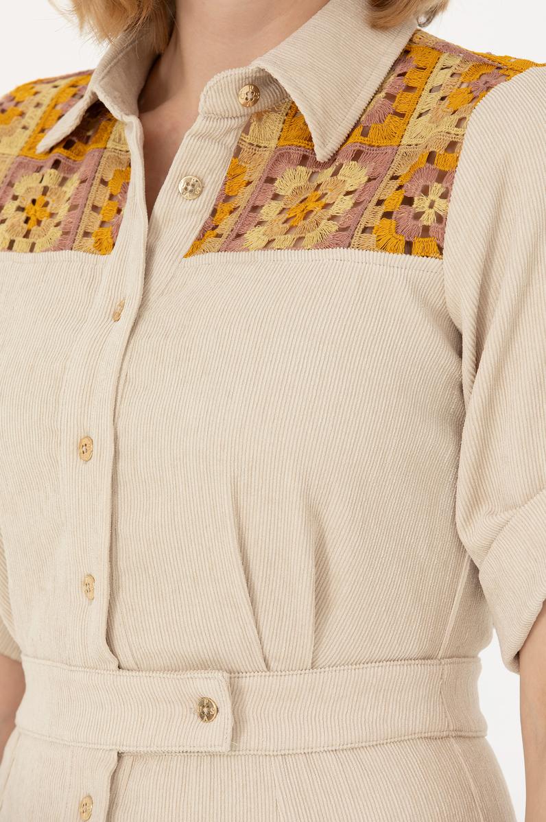 Kadın Kum Dokuma Elbise