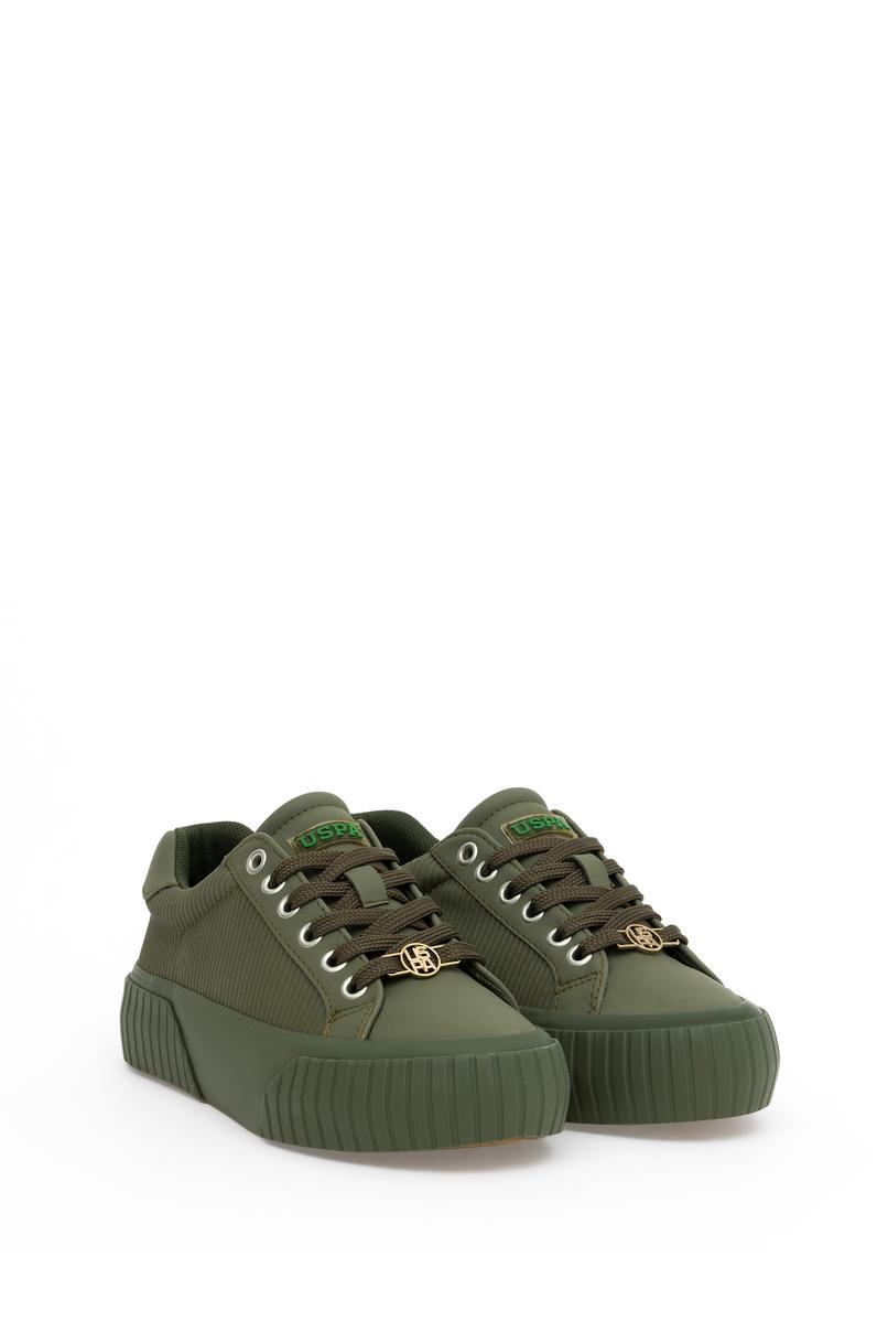 Kadın Haki Spor Ayakkabı