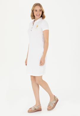 Kadın Beyaz Örme Elbise - 50262696003
