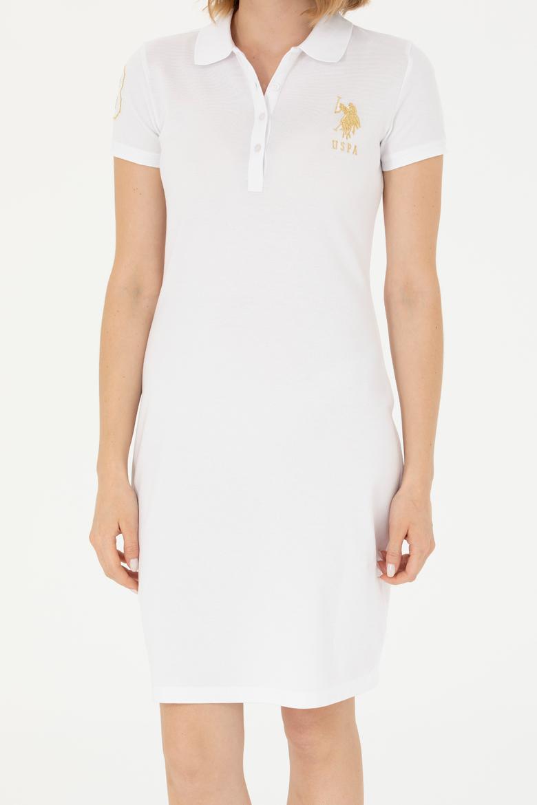 Kadın Beyaz Örme Elbise - 50262696003