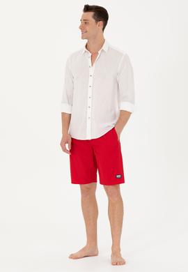 Erkek Kırmızı Deniz Şortu - 50262335006