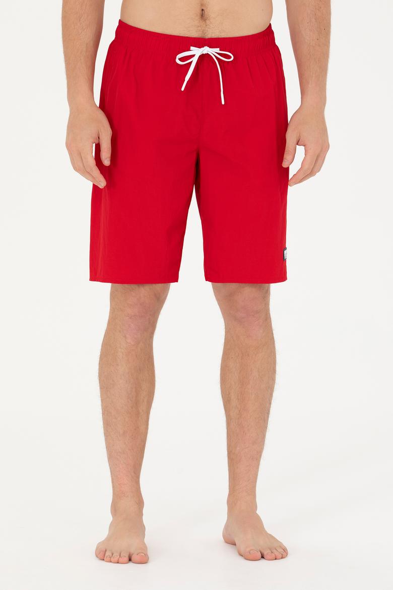 Erkek Kırmızı Deniz Şortu - 50262335006