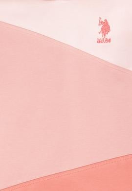 Kız Çocuk Somon Kapüşonlu Sweatshirt - 50276912008