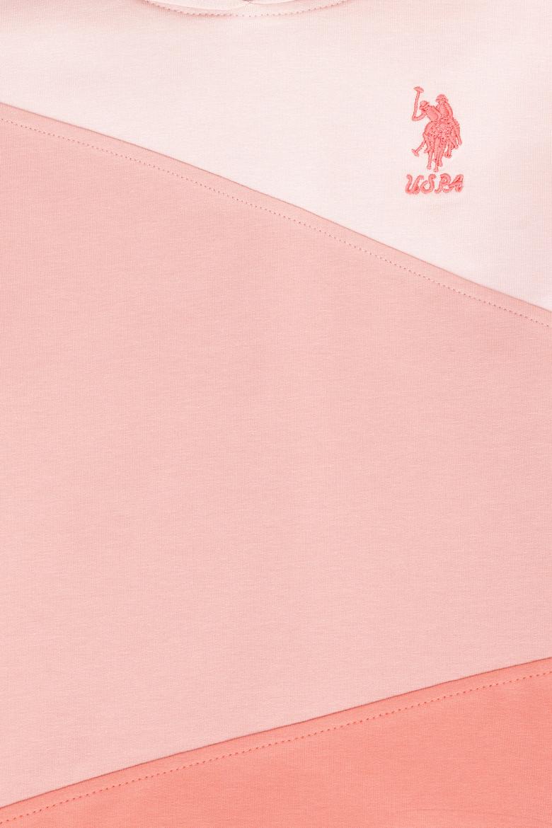 Kız Çocuk Somon Kapüşonlu Sweatshirt - 50276912008