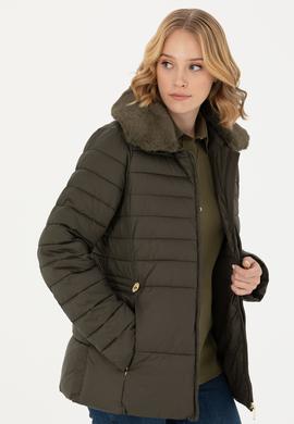 Kadın Haki Mont - 50271039028