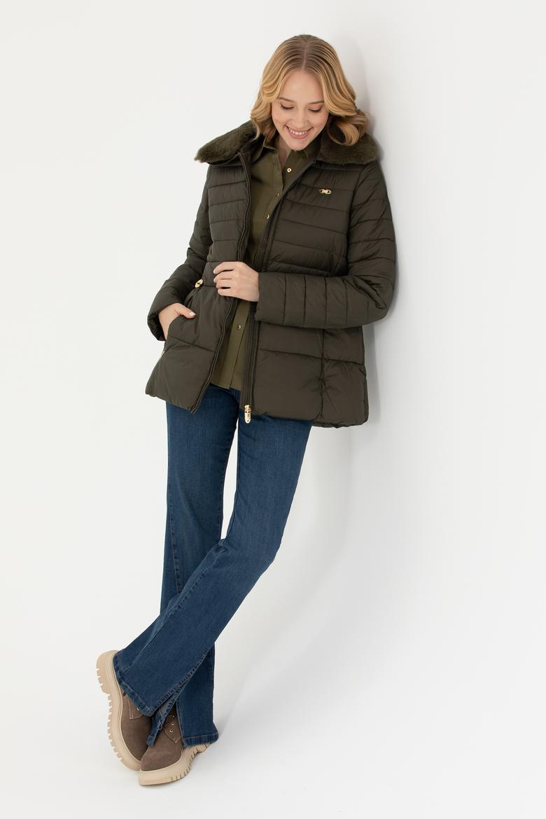 Kadın Haki Mont - 50271039028