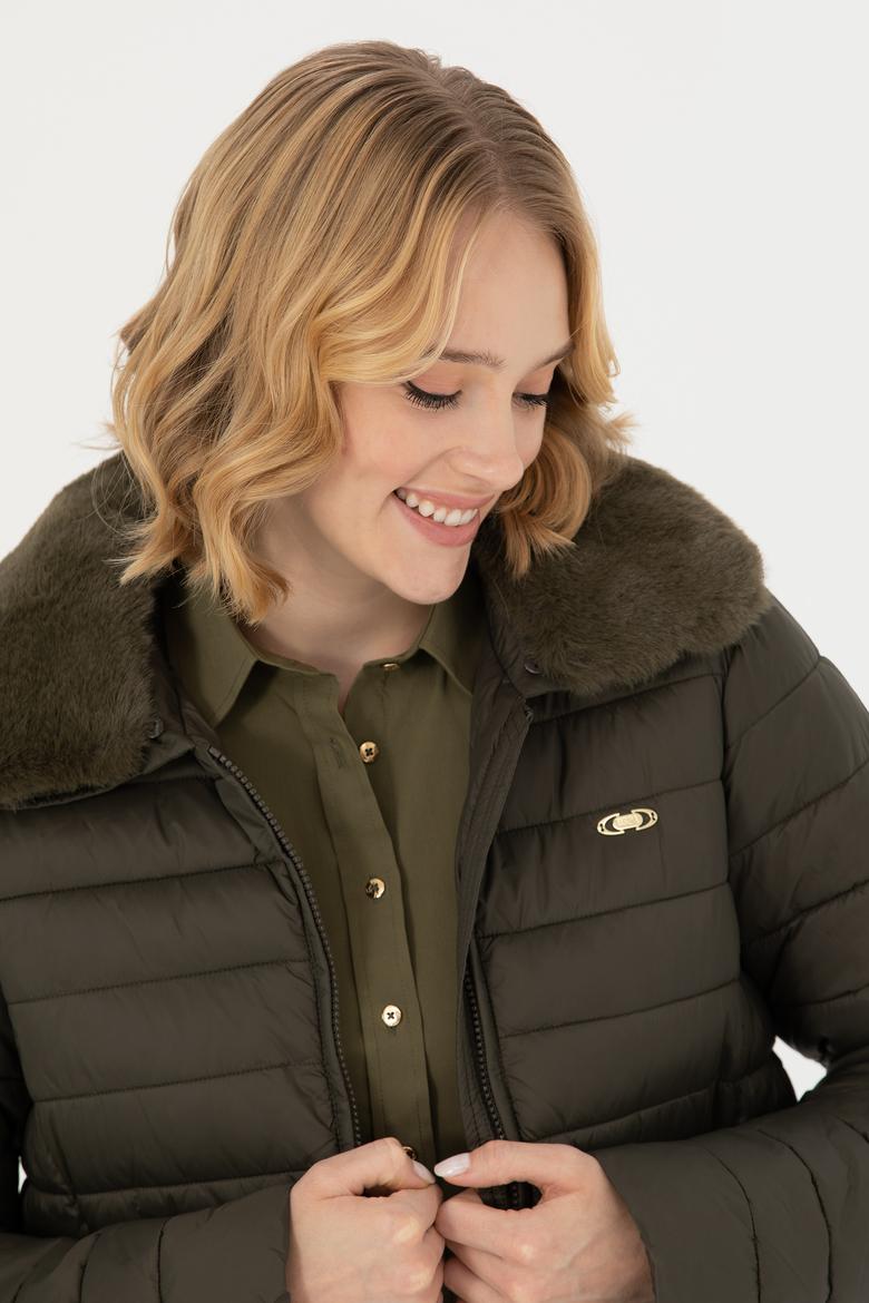 Kadın Haki Mont - 50271039028