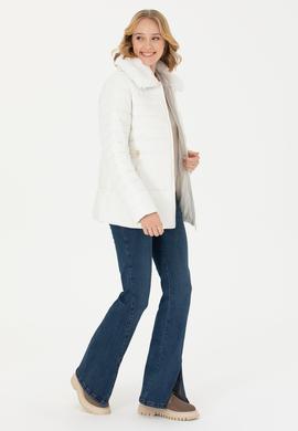 Kadın Ekru Mont - 50271039009